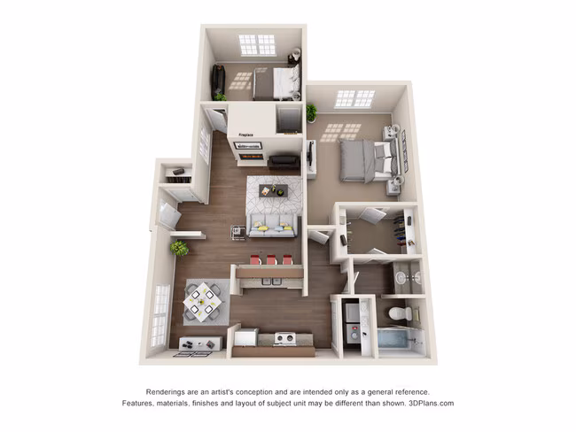 The Trinity 1421 floor plan